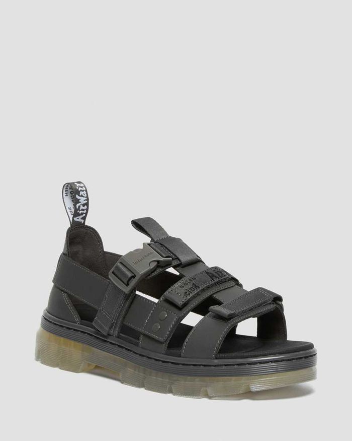 Dr Martens Mens Pearson Iced Casual Sandals Grey - 19730GSFY